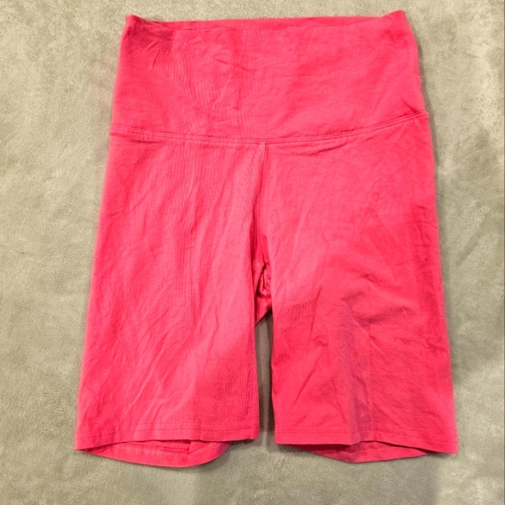 TNA womens Pink Workout Shorts